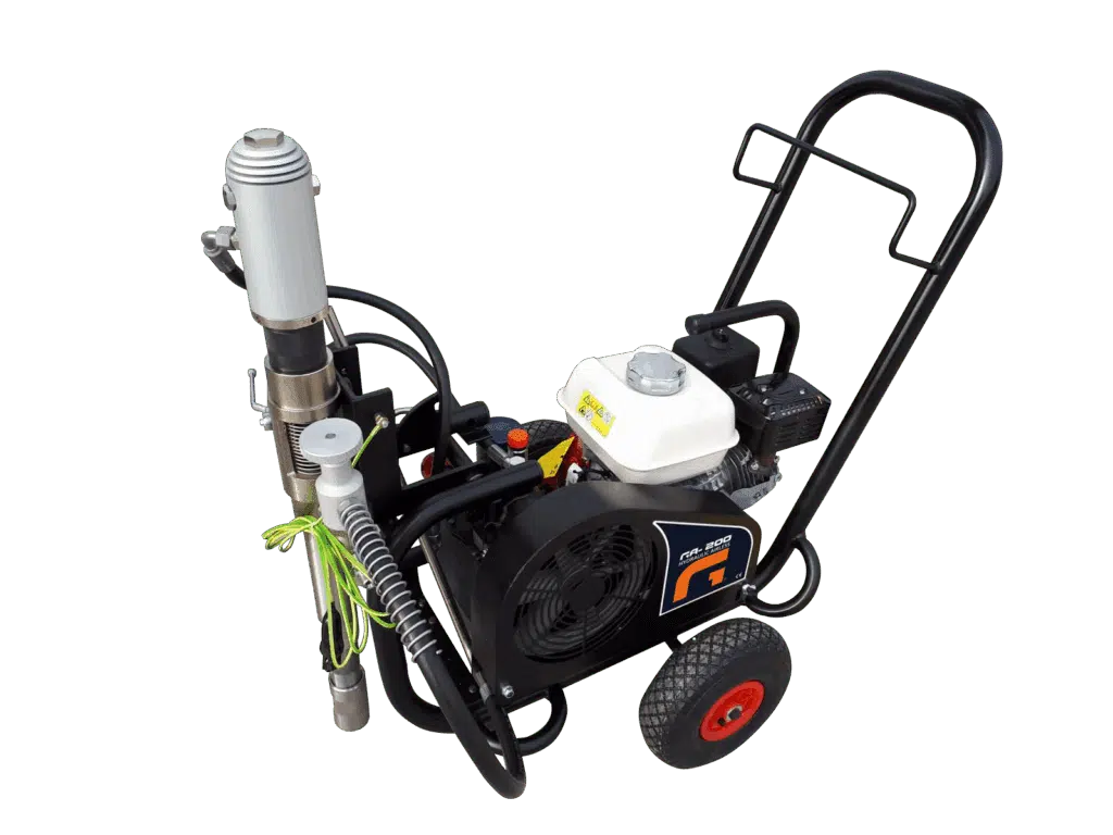 3.1. GA 200 PETROL ENGINE OR ELECTRIC MOTOR