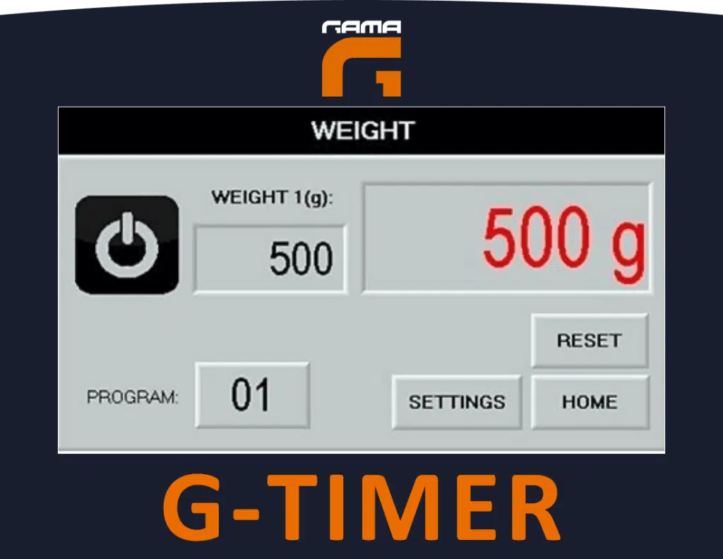 2.1. G TIMER WEIGHT (Poner las dos fotos al mismo nivel)